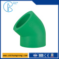 Polypropylene Pipe Fittings PPR 45 Degree Elbow